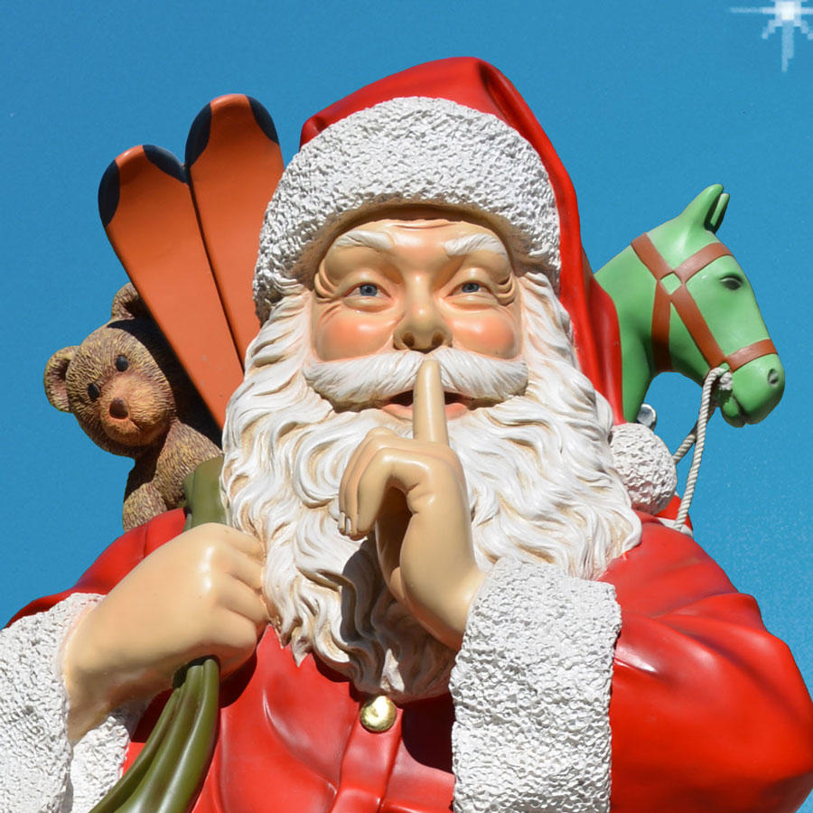 6ft. Outdoor Santa with Toys Christmas Night Inc.