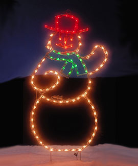 snowman light piece