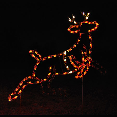 Holiday Lights Reindeer