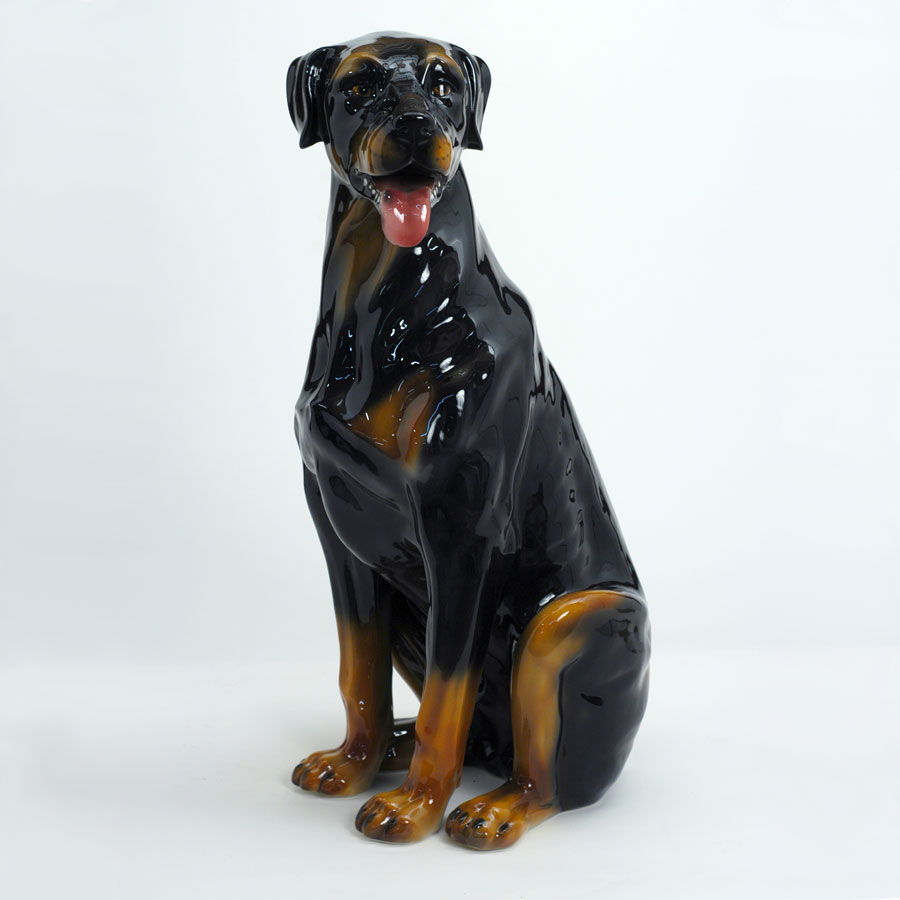 Ceramic Rottweiler