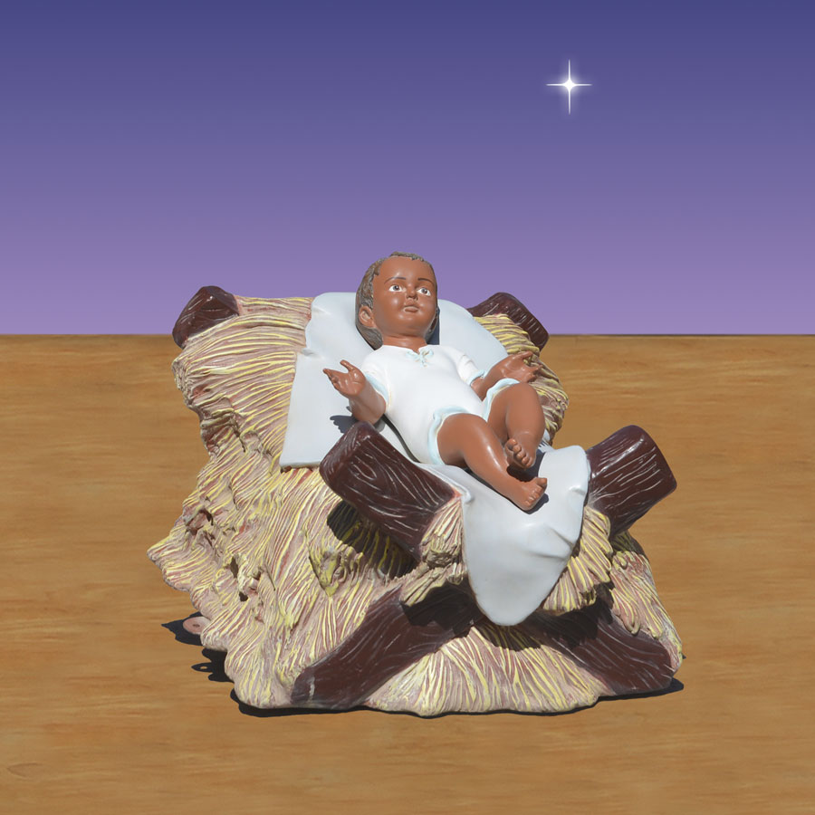 african american baby jesus