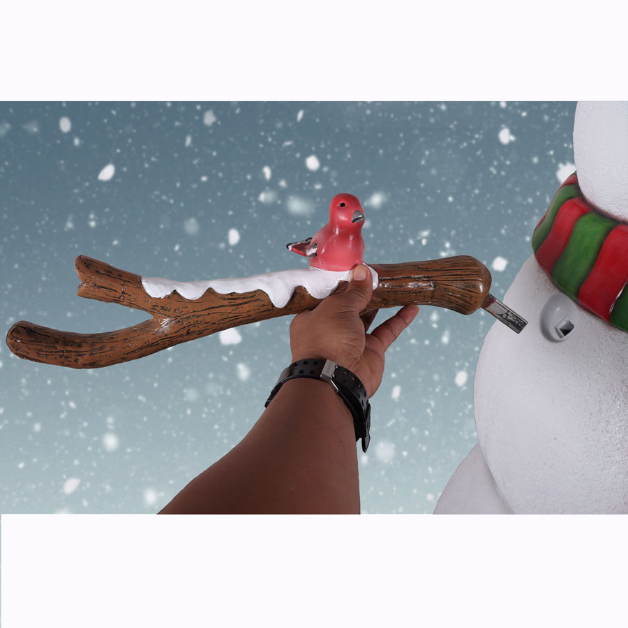 Snowman stick arm