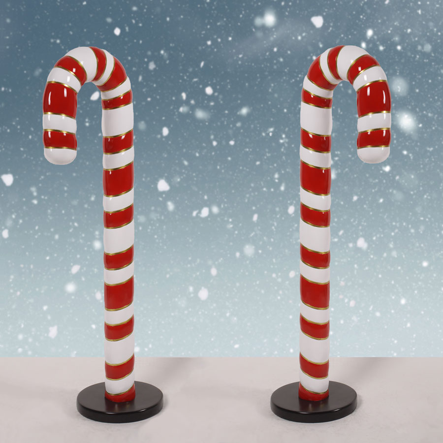 4 foot Candy Canes