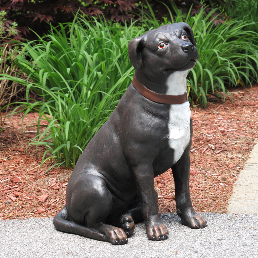 Staffordshire Terrier Dog Statue