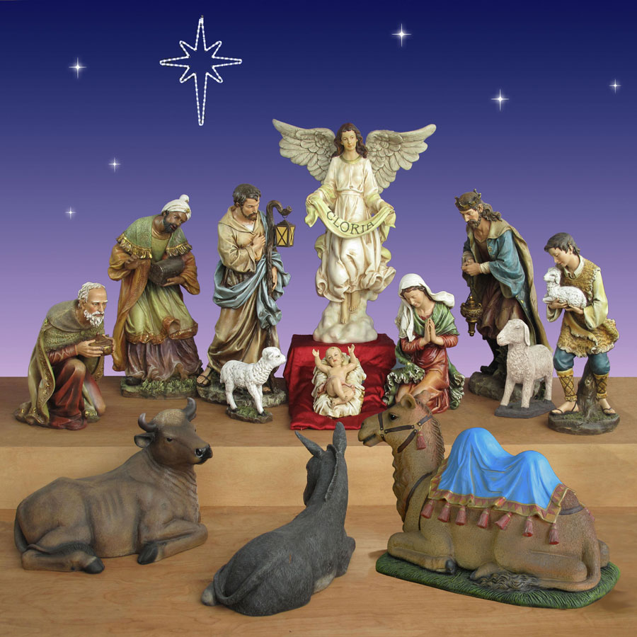 Joseph's Studio Christmas Nativity 40 inch scale 13 piece