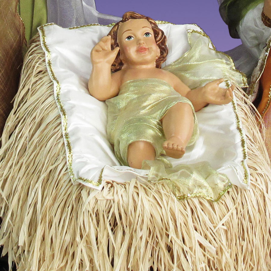 life size indoor baby Jesus figurine