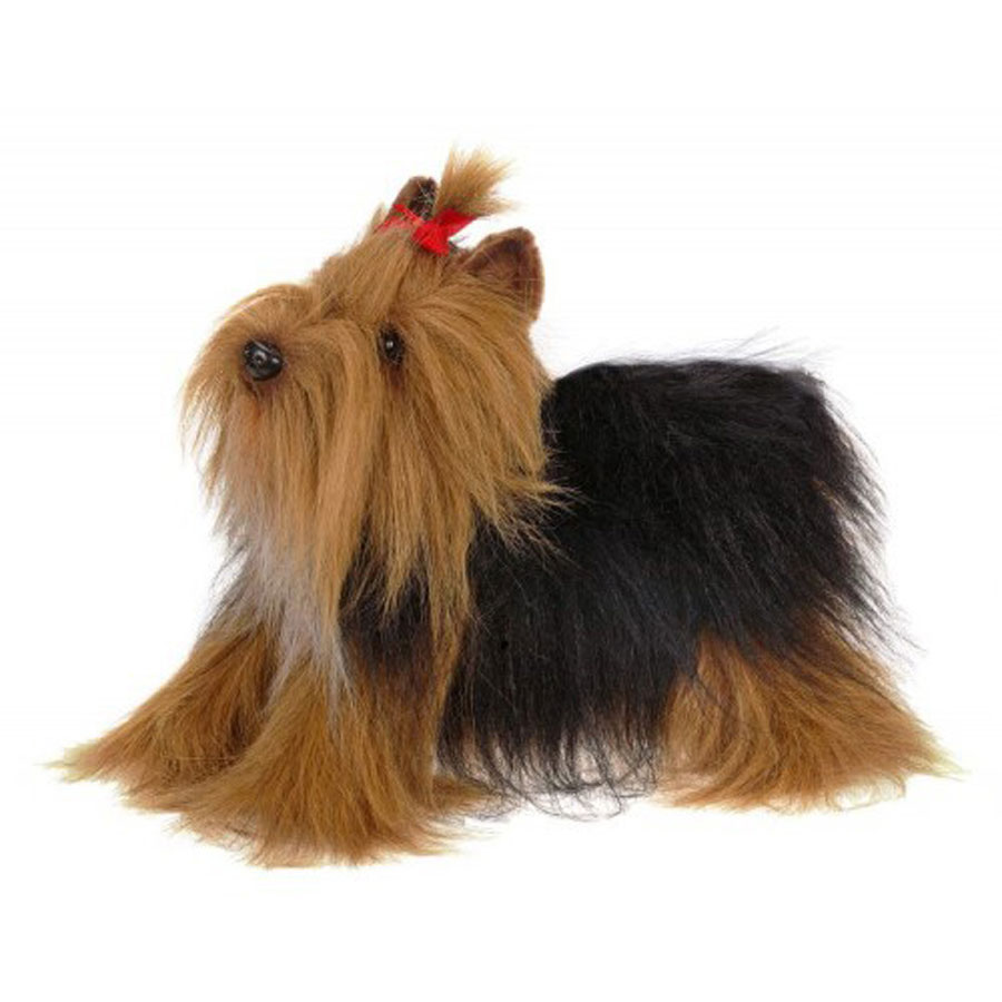 Yorkshire Terrier Stuffed Dog Statue