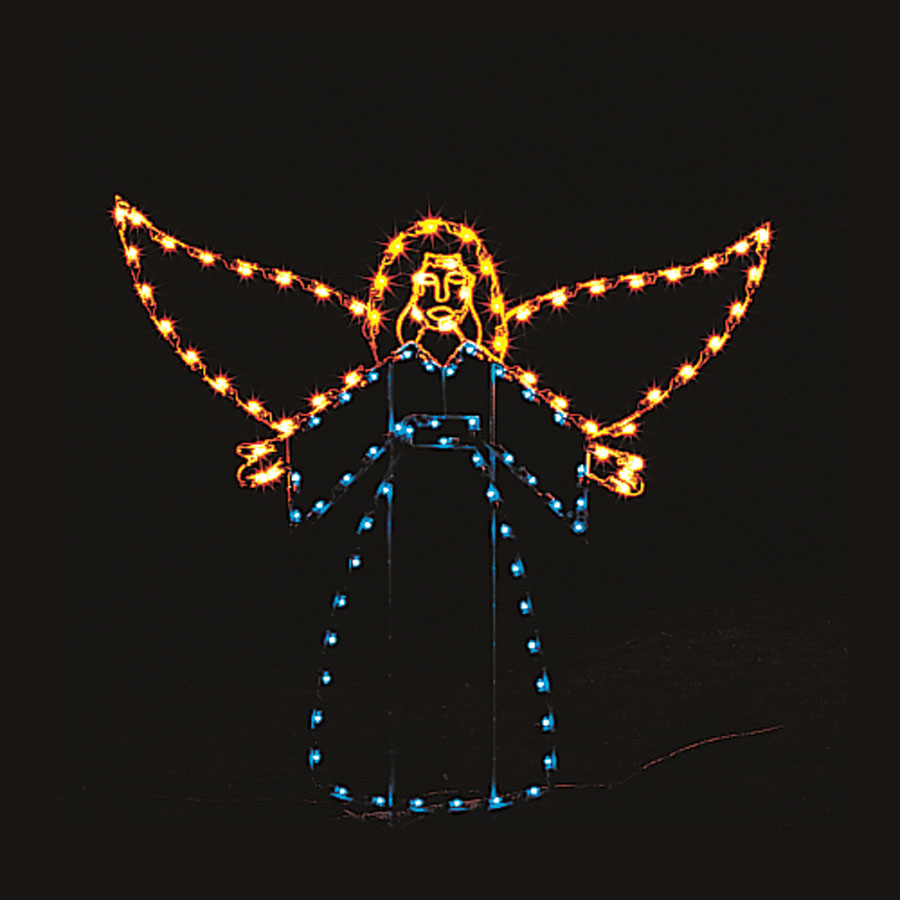 Nativity Angel Light Display