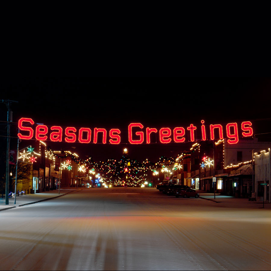 Seasons Greetings Across Street View