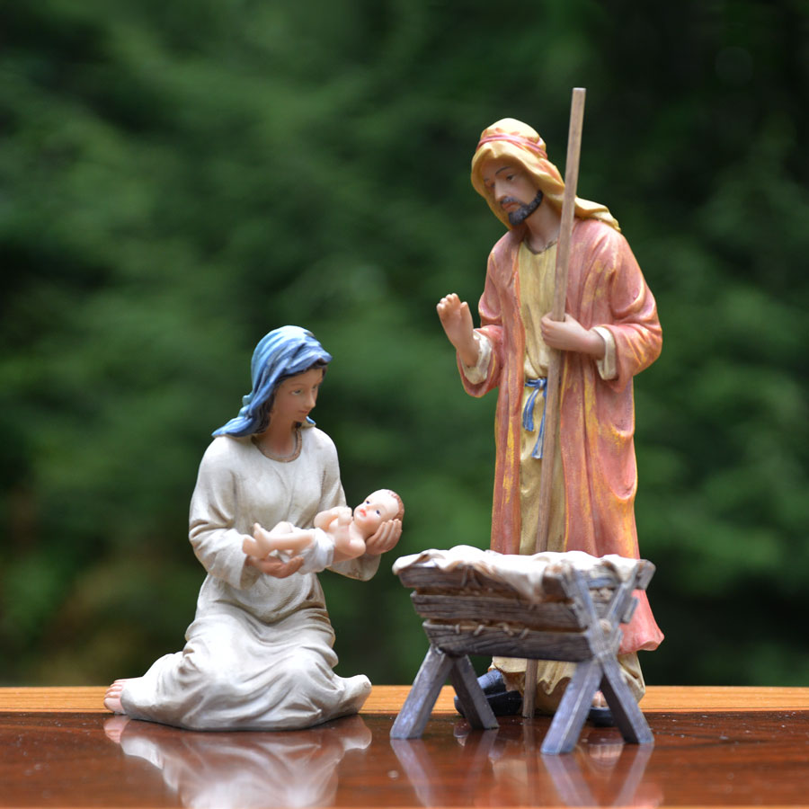 Indoor Holy Family 10 inch