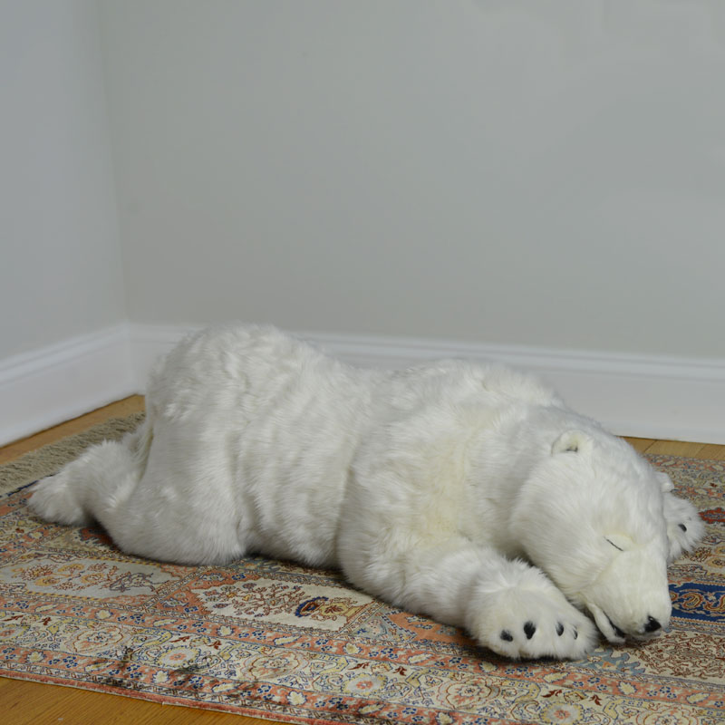 Sleeping polar sales bear plush