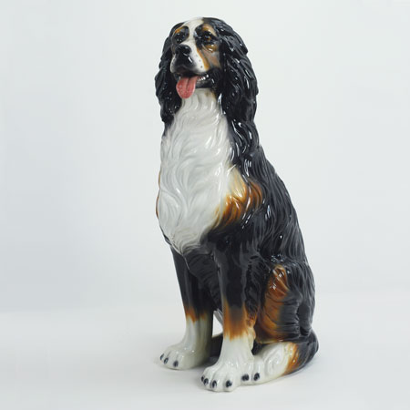 Bernese Mountain Dog statue