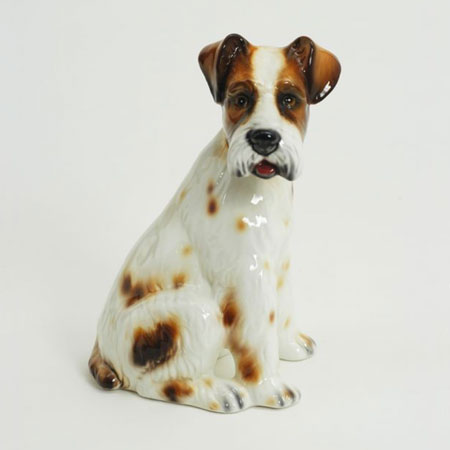 Ceramic Fox Terrier