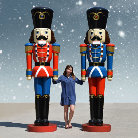 Outdoor Nutcrackers