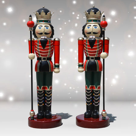 Nutcracker Kings with Scepters