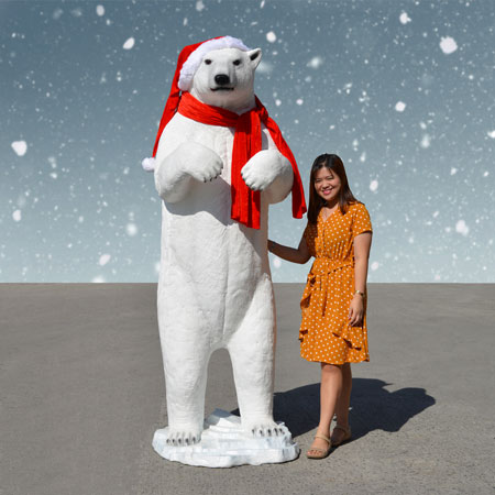 Christmas Polar Bear