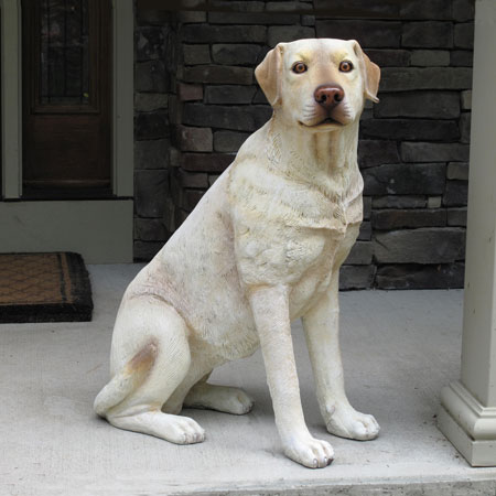 Fiberglass Dog Statue