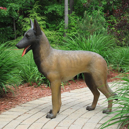 Fiberglass Dog Statue