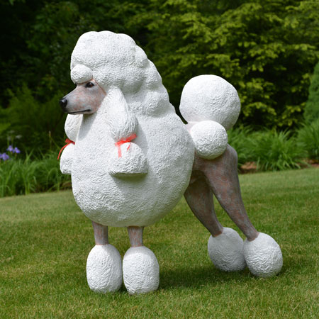 Fiberglass Dog Statue