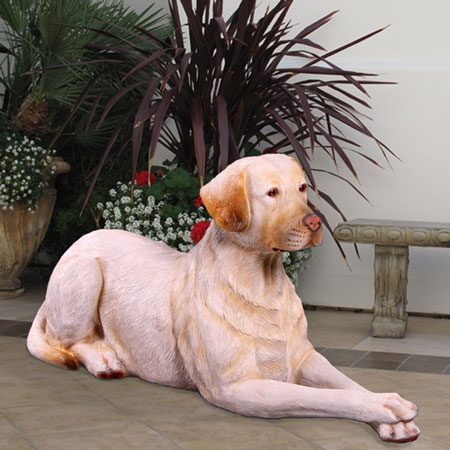 Fiberglass Dog Statue