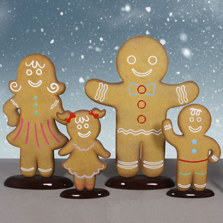 Gingerbread figures