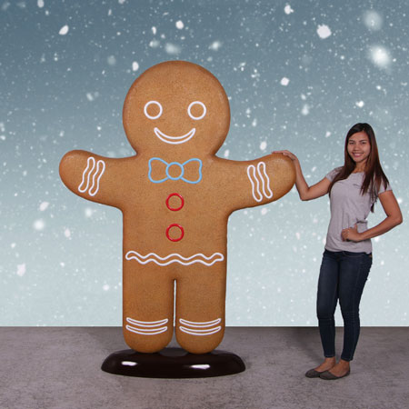 Fiberglass Gingerbread Man