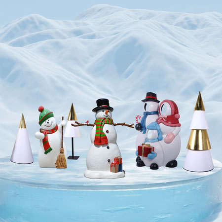 Snowman display