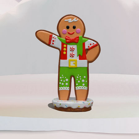 Oliver the gingerbread man