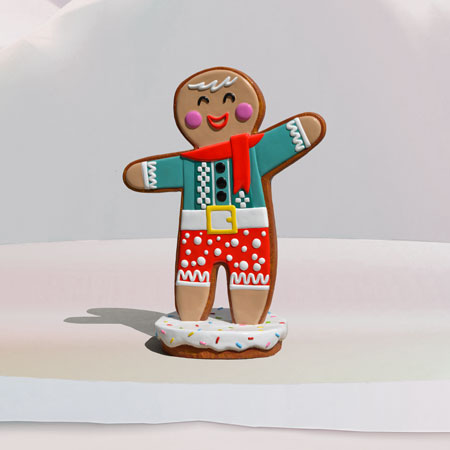 Archie the gingerbread boy