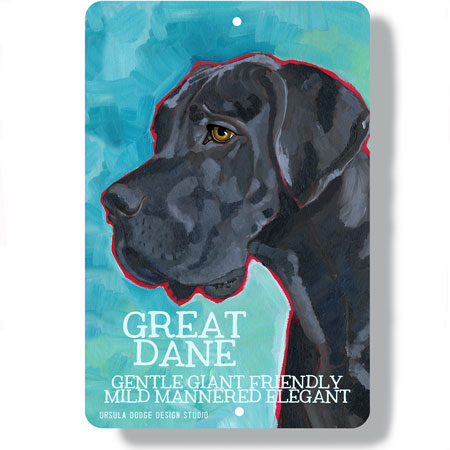 Great Dane sign