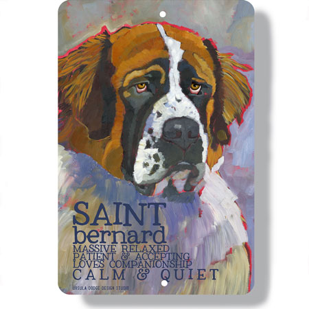 Saint Bernard dog