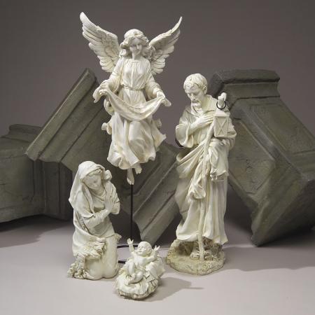 Joseph's Studio Garden Nativity Holy Family and Angel