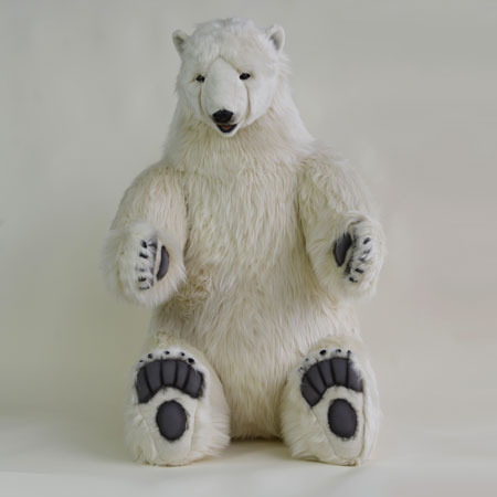 Giant Plush Polar Bear