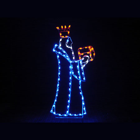 Wise Man Light display