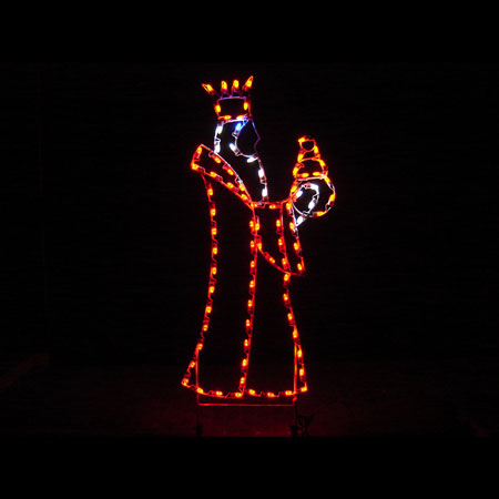 Wise Man Light display