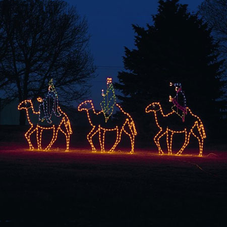 Three Wise Men on Camels