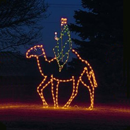 Wise Man Light display