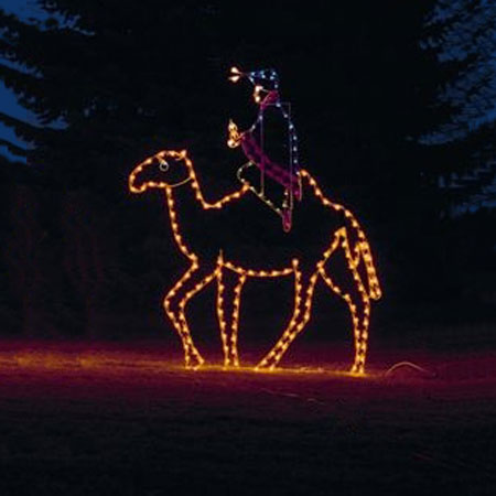 Wise Man Light display