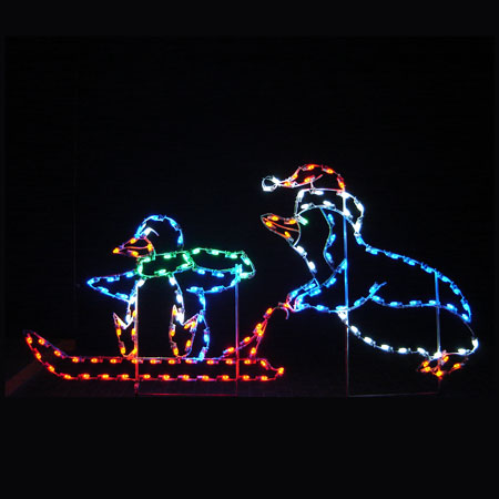 Penguin Light Display