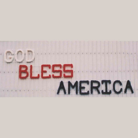 God Bless America C7 LED Display