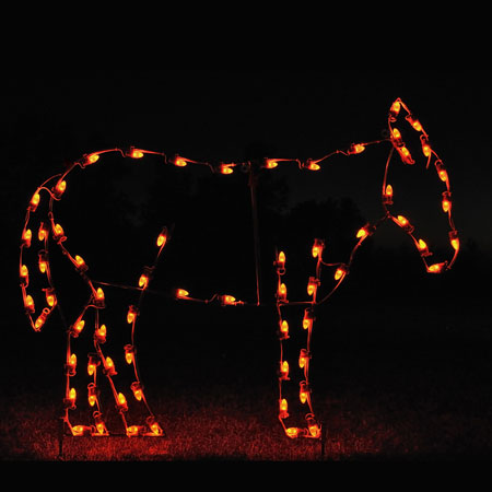 Holiday Lights Donkey