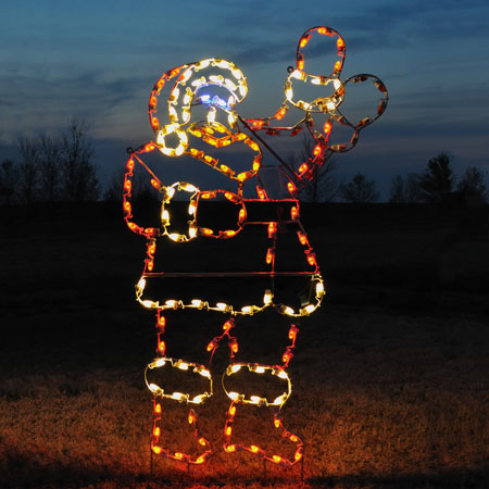 Holiday Lights Santa