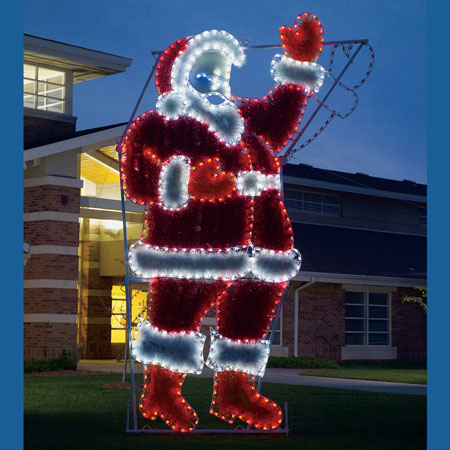 Holiday Lights Santa