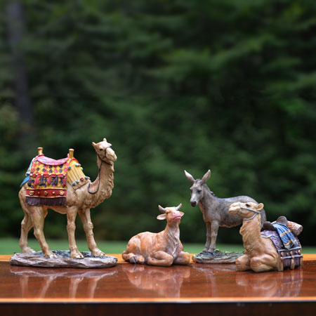 Three Kings Animals 10 inch