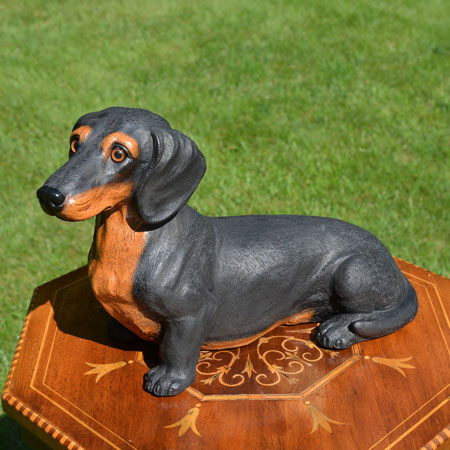 Resin Dachshund