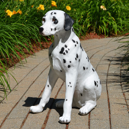 Resin Dalmatian dog