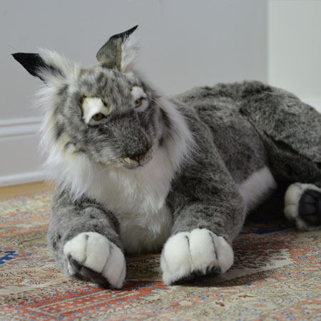 Stuffed Lynx