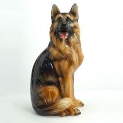 Dog statue