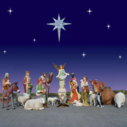 6 foot Nativity