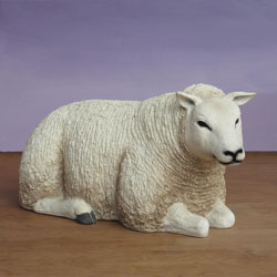 Nativity Resting Sheep